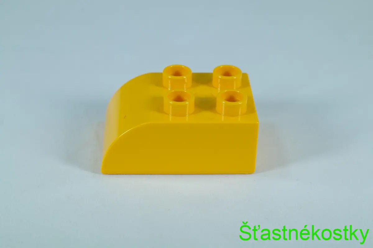LEGO® DUPLO® cihla 2x3 se zakřivenou horní částí