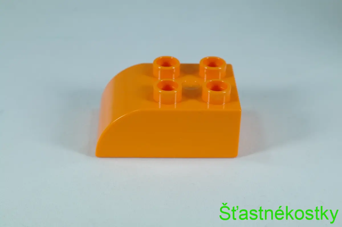 LEGO® DUPLO® cihla 2x3 se zakřivenou horní částí
