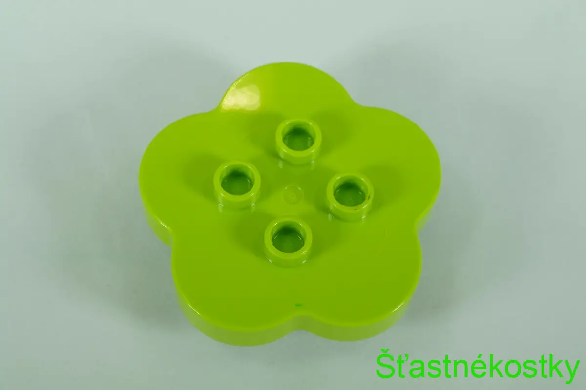 LEGO® DUPLO® cihla 4x4 květ, salát, strom, stůl