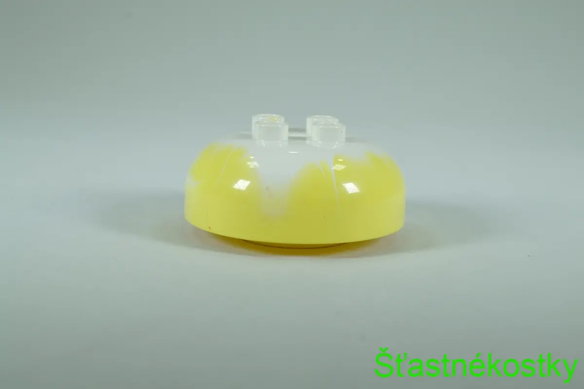LEGO® DUPLO® kopeček zmrzliny žlutý, s bílou polevou