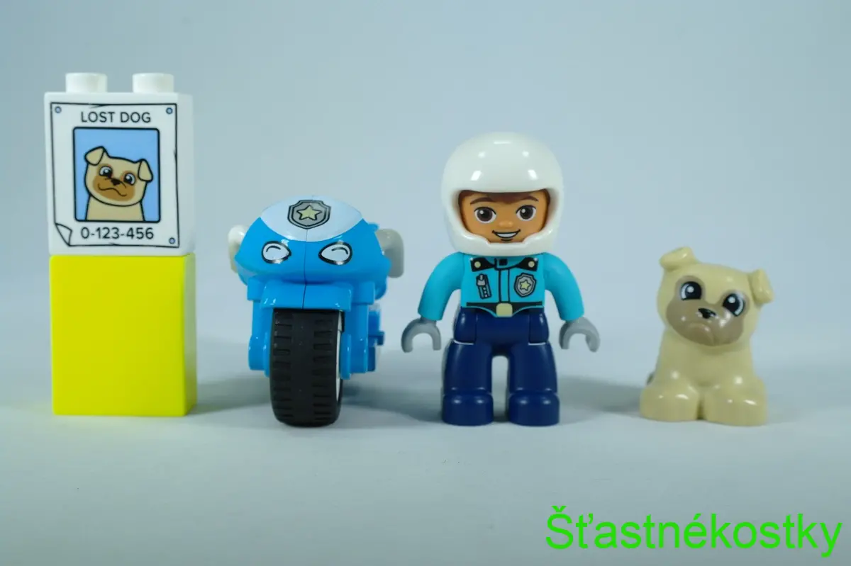 LEGO® DUPLO® 10967 Policejní motorka