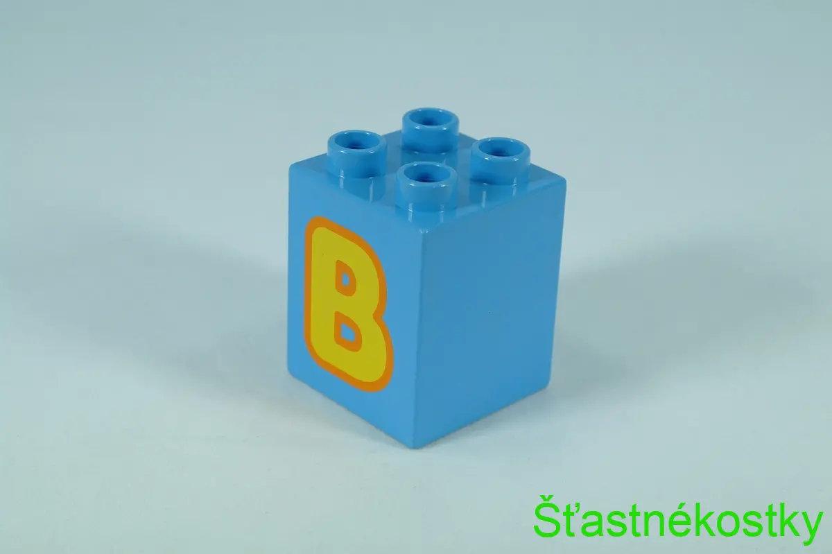 LEGO® DUPLO® písmena 2x2x2 - B