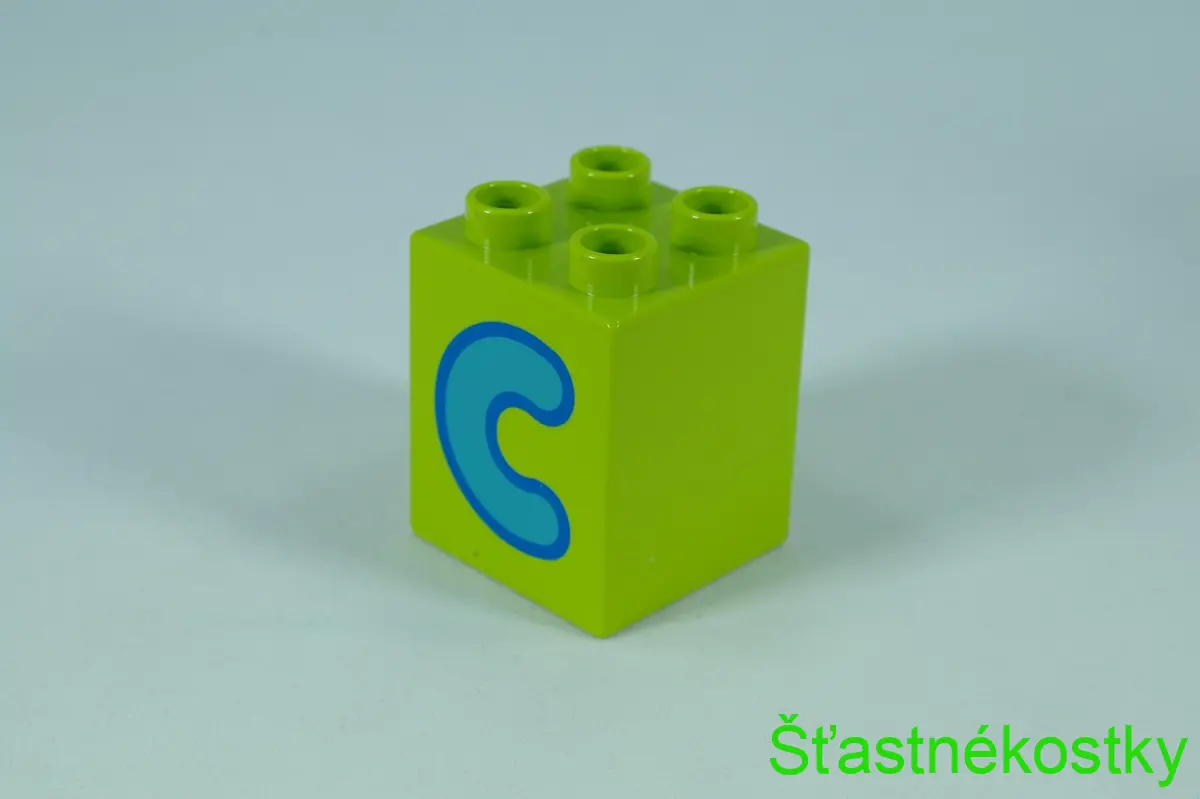 LEGO® DUPLO® písmena 2x2x2 - C