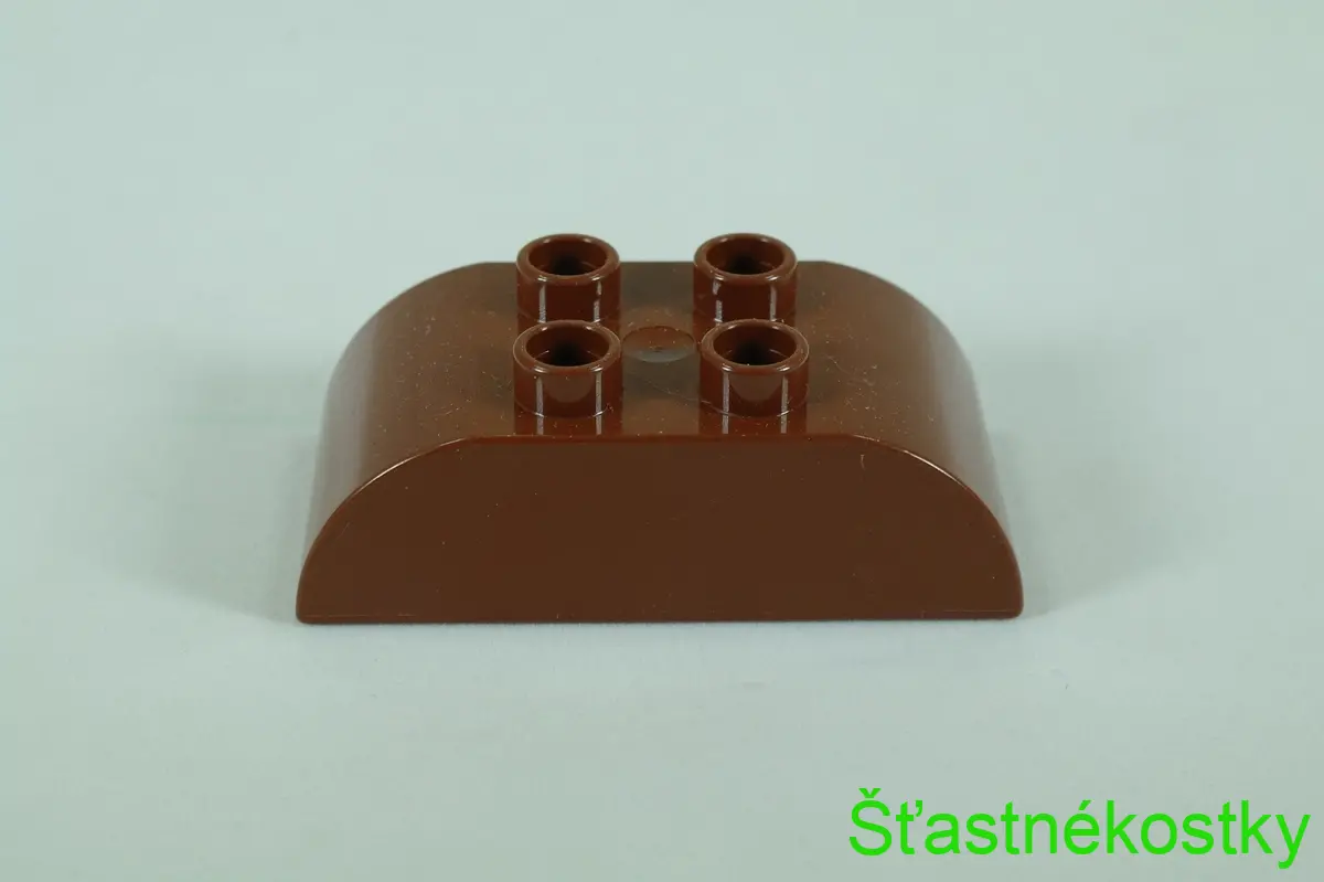 LEGO® DUPLO® cihla 2x4 sklon zakřivený dvojitý