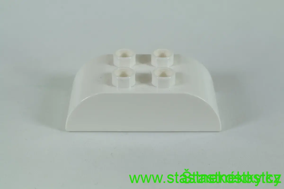 LEGO® DUPLO® cihla 2x4 sklon zakřivený dvojitý