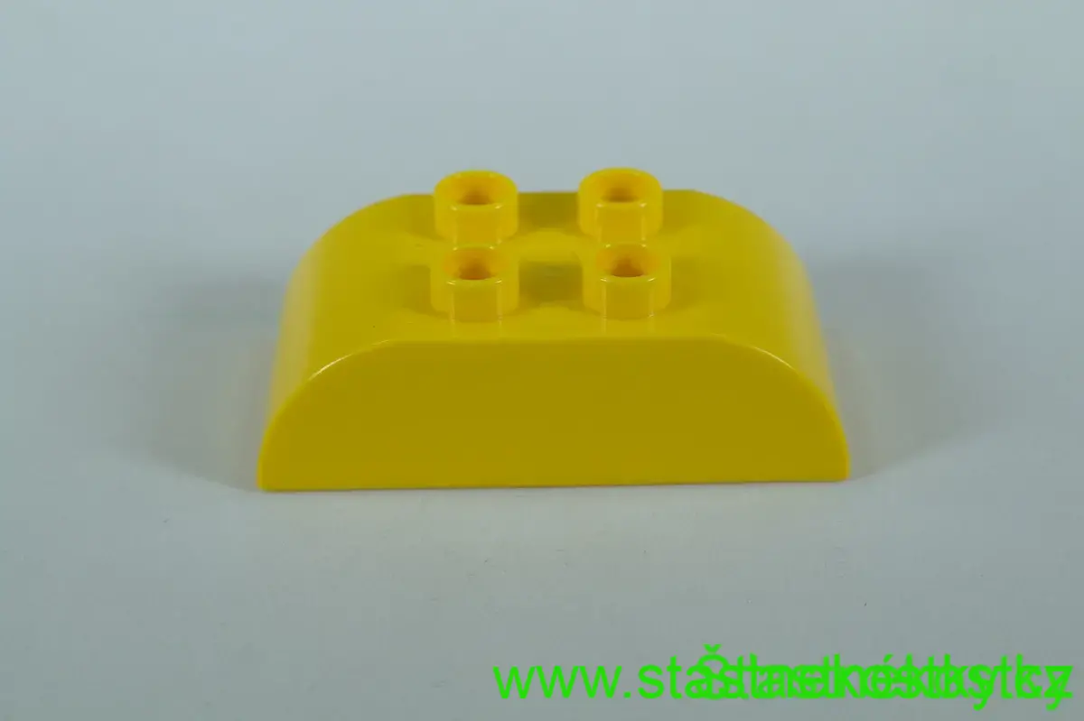 LEGO® DUPLO® cihla 2x4 sklon zakřivený dvojitý