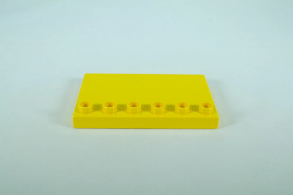 LEGO® DUPLO® deska, dlaždice 4x6 - žlutá