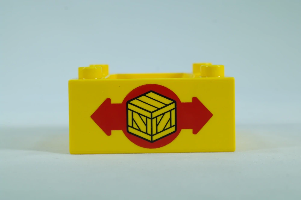 LEGO® DUPLO® korba/základna tendru s dřevěnou bednou