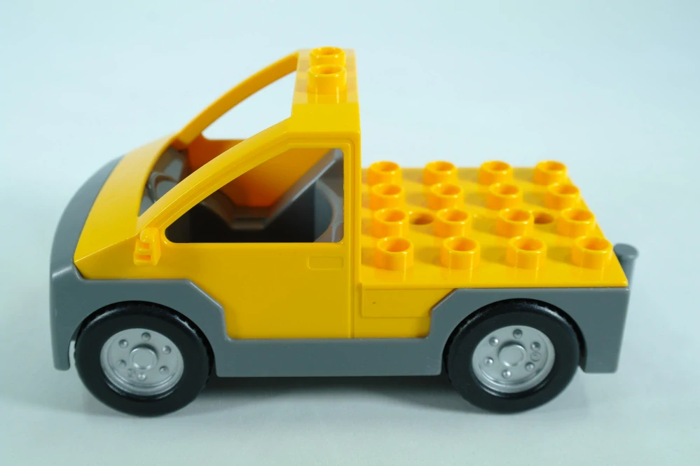 LEGO® DUPLO® auto pickup - jasně světle oranžová