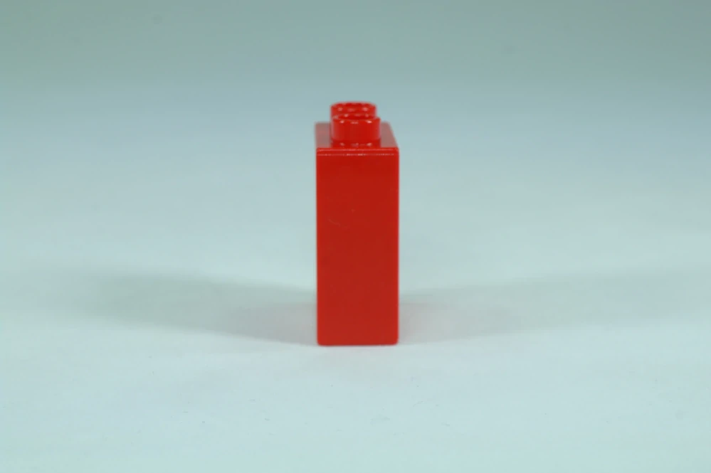 LEGO® DUPLO® kostka/cihla 1x2x2 červená 