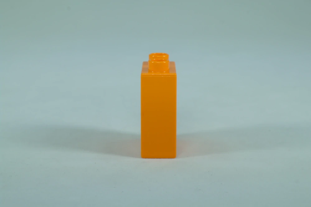 LEGO® DUPLO® kostka/cihla 1x2x2 oranžová
