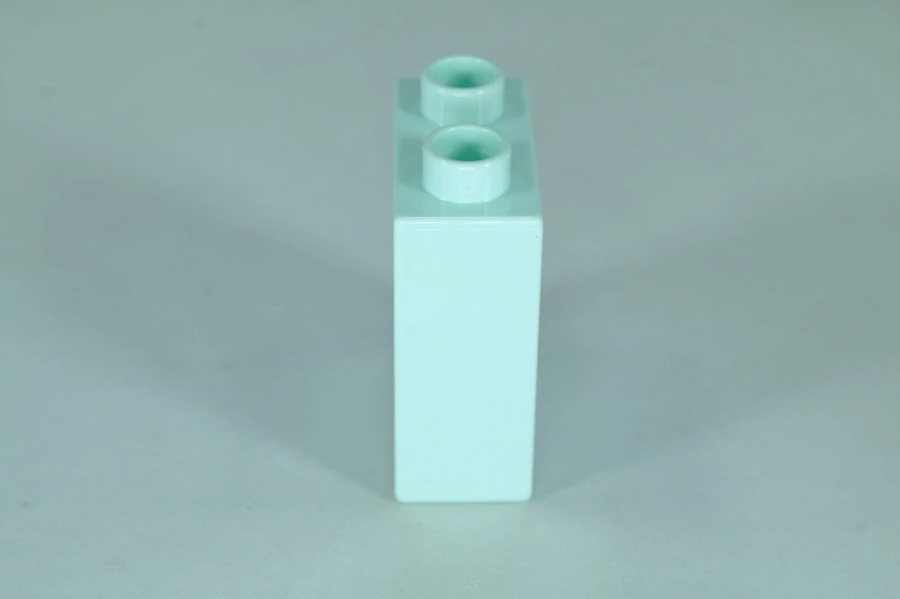 LEGO® DUPLO® kostka/cihla 1x2x2 světlá aqua