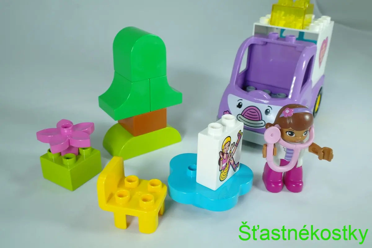 LEGO® DUPLO® 10605 Doktorka Plyšáková Sanitka Rosie