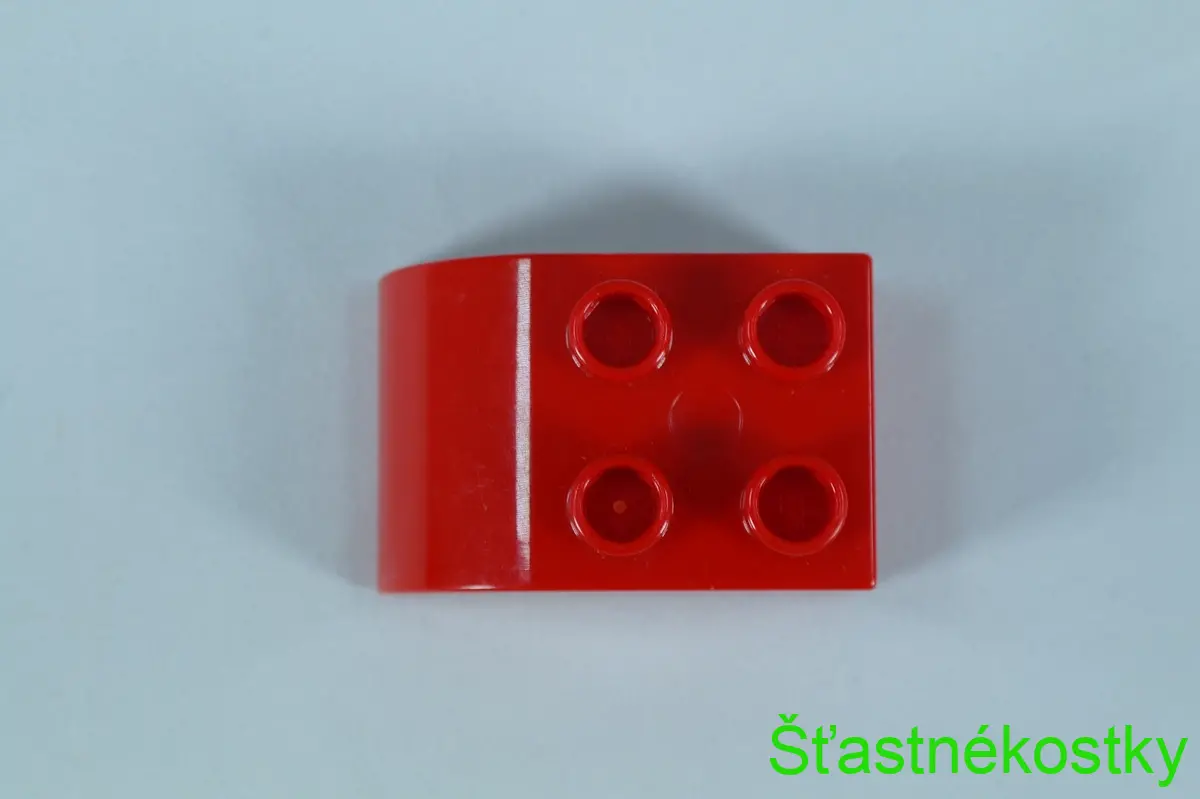 LEGO® DUPLO® cihla 2x3 se zakřivenou horní částí