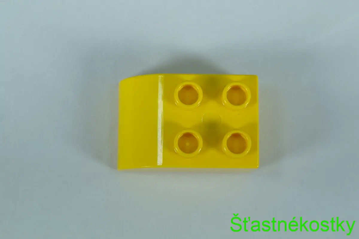 LEGO® DUPLO® cihla 2x3 se zakřivenou horní částí
