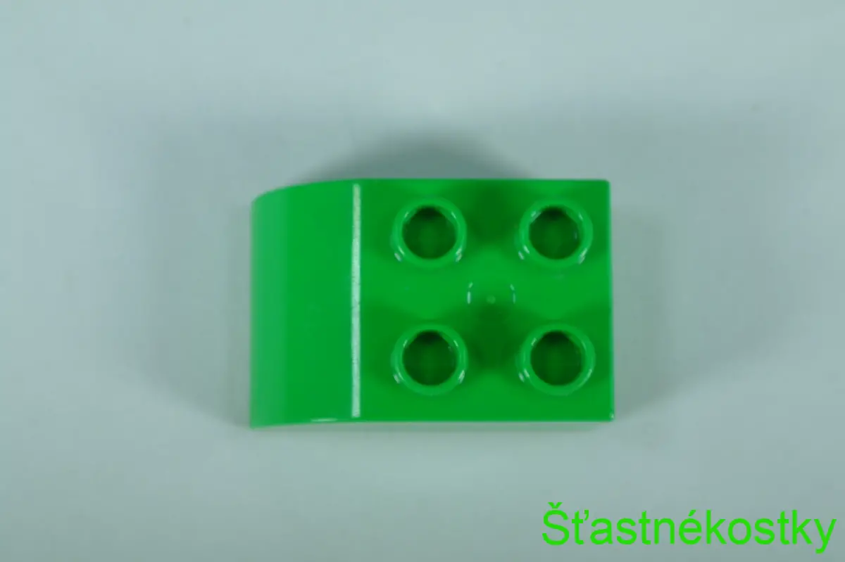 LEGO® DUPLO® cihla 2x3 se zakřivenou horní částí
