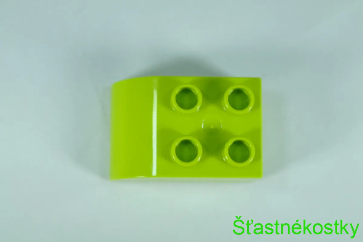 LEGO® DUPLO® cihla 2x3 se zakřivenou horní částí
