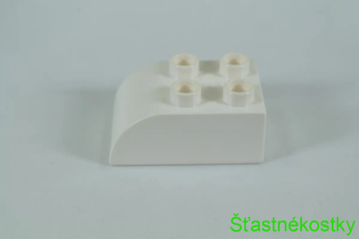 LEGO® DUPLO® cihla 2x3 se zakřivenou horní částí