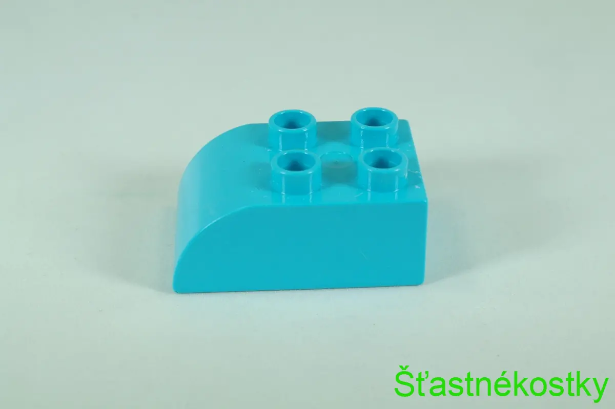 LEGO® DUPLO® cihla 2x3 se zakřivenou horní částí