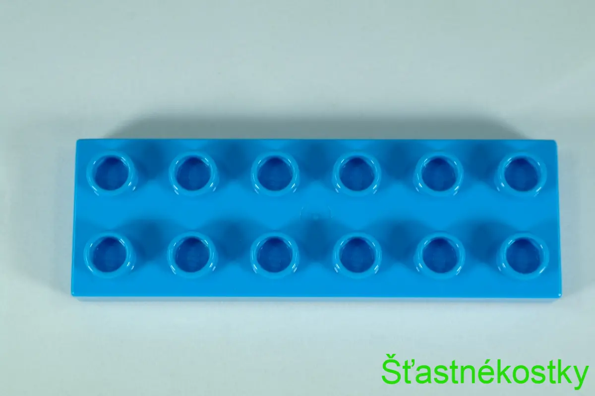 LEGO® DUPLO® kostka/deska 2x6 tenká