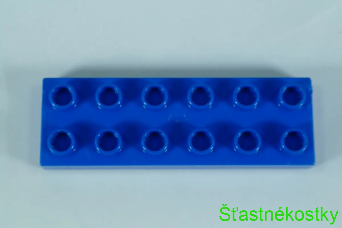 LEGO® DUPLO® kostka/deska 2x6 tenká