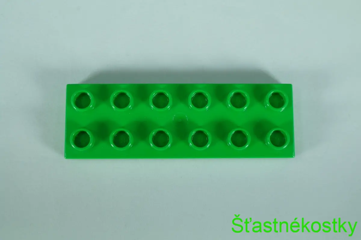 LEGO® DUPLO® kostka/deska 2x6 tenká