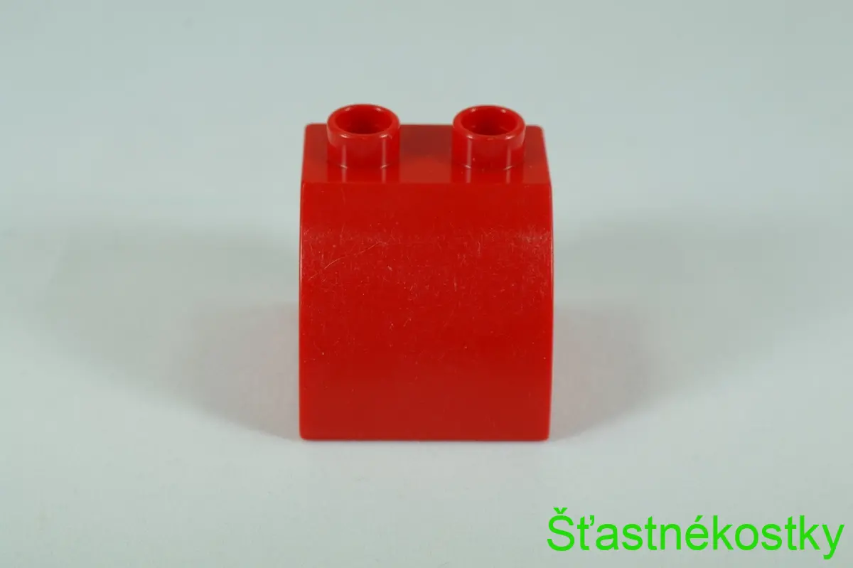LEGO® DUPLO® cihla 2x2x1 1/2 zaoblená