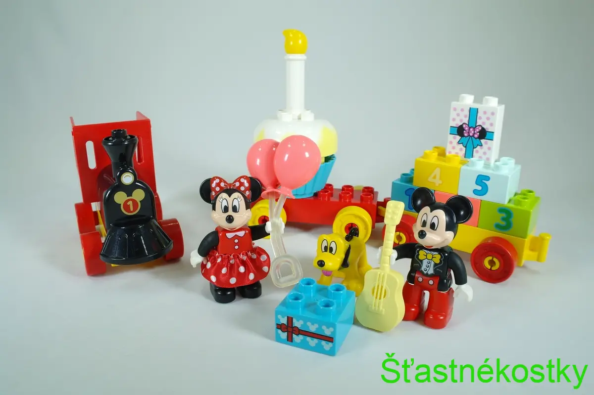 LEGO® DUPLO® 10941 Narozeninový vláček Mickeyho a Minnie