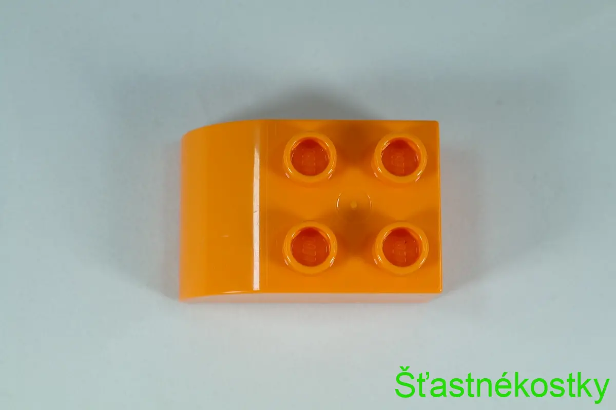 LEGO® DUPLO® cihla 2x3 se zakřivenou horní částí