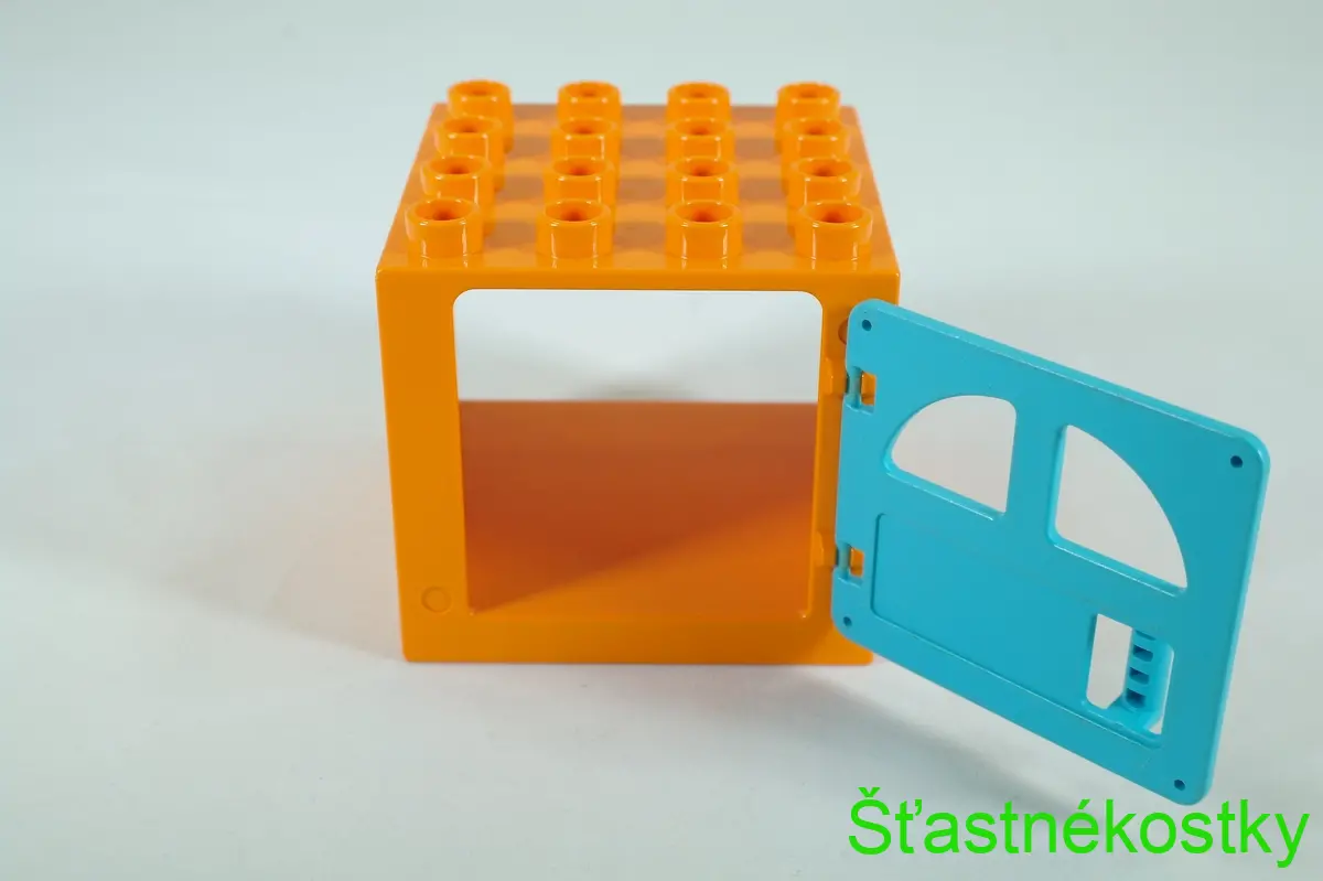 LEGO® DUPLO® okno, dveře. Dveřní/okenní rám 4x4x3