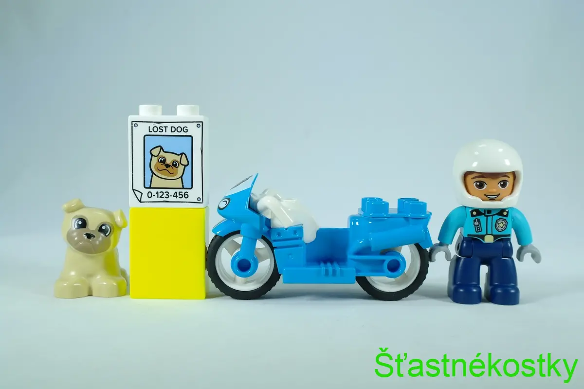 LEGO® DUPLO® 10967 Policejní motorka