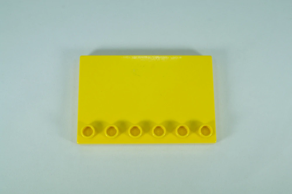 LEGO® DUPLO® deska, dlaždice 4x6 - žlutá