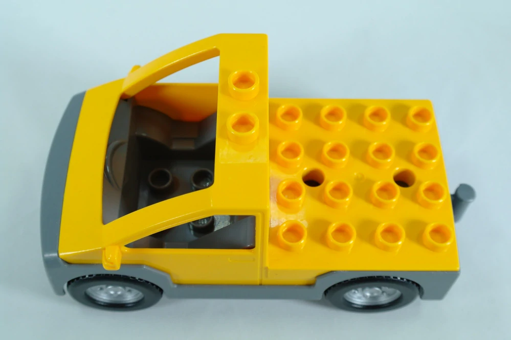 LEGO® DUPLO® auto pickup - jasně světle oranžová