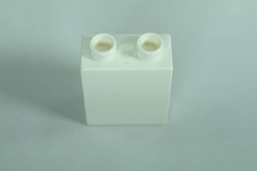 LEGO® DUPLO® kostka/cihla 1x2x2 bílá