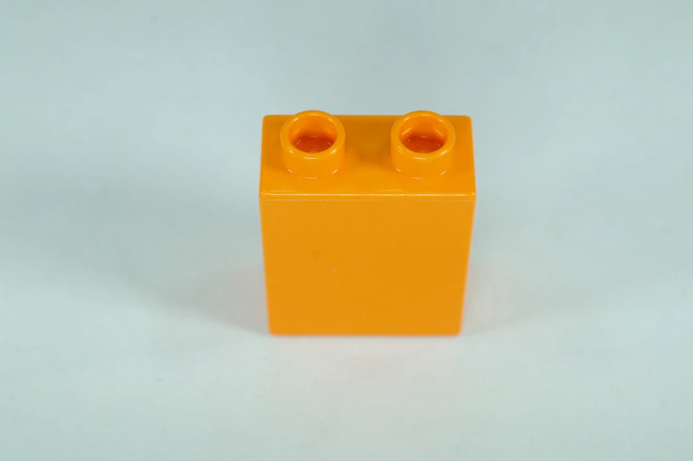 LEGO® DUPLO® kostka/cihla 1x2x2 oranžová