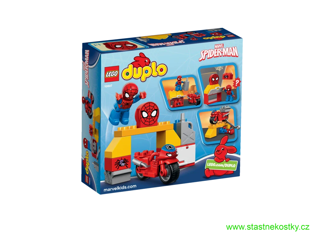 LEGO® DUPLO® 10607 Spider-manova dílna s motorkou