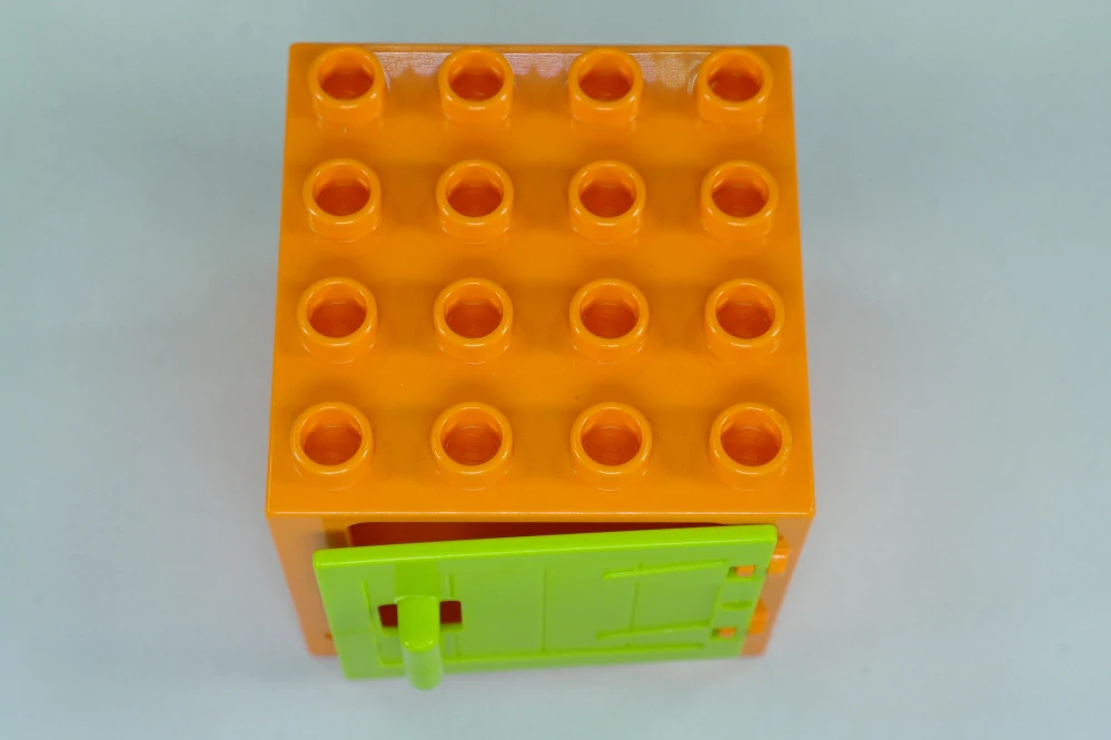 LEGO® DUPLO® okno, dveře. Dveřní/okenní rám 4x4x3