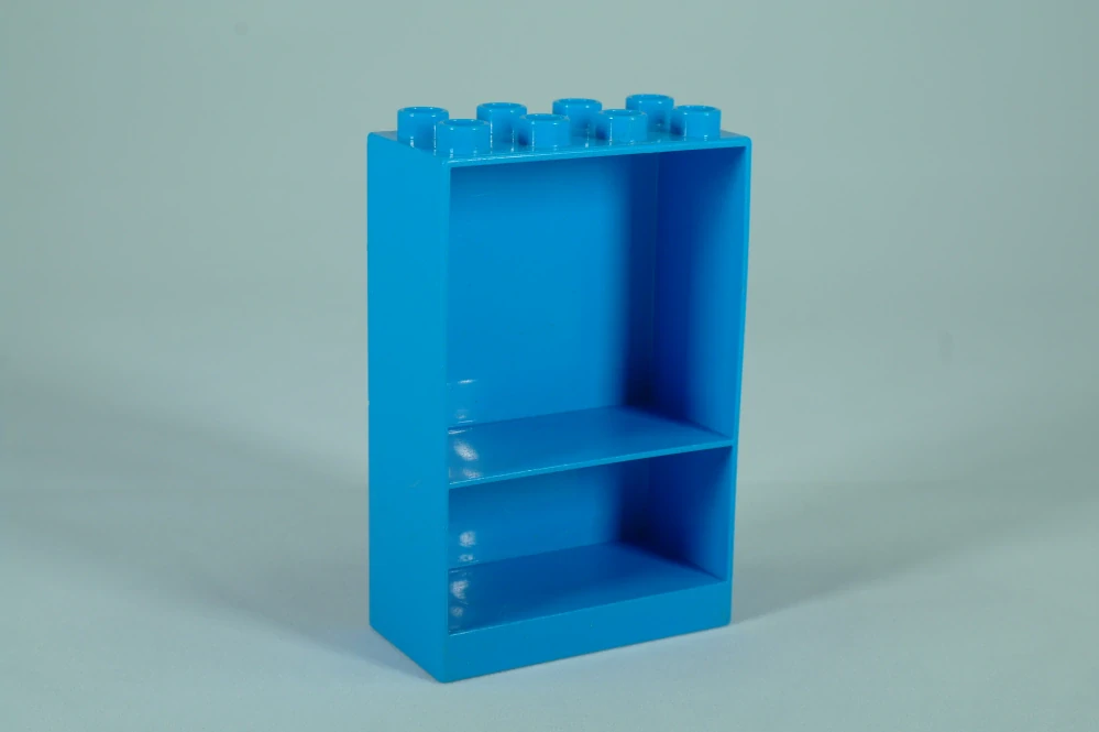 LEGO® DUPLO® skříňka - tmavý azur