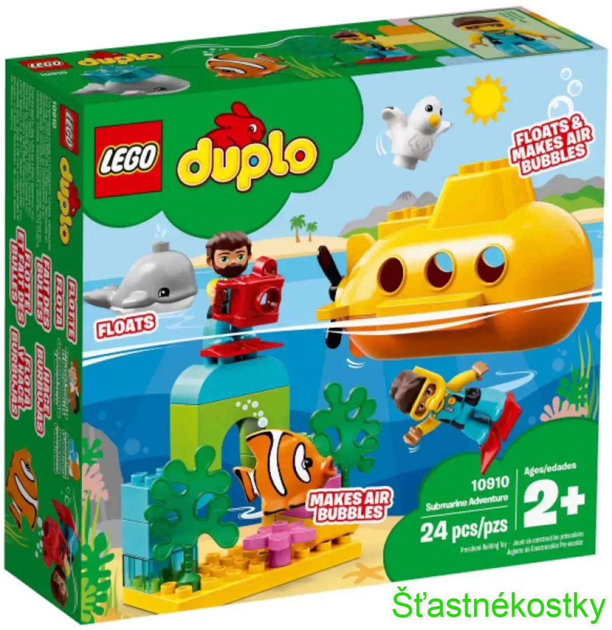 LEGO® DUPLO® 10910 Dobrodružství v ponorce