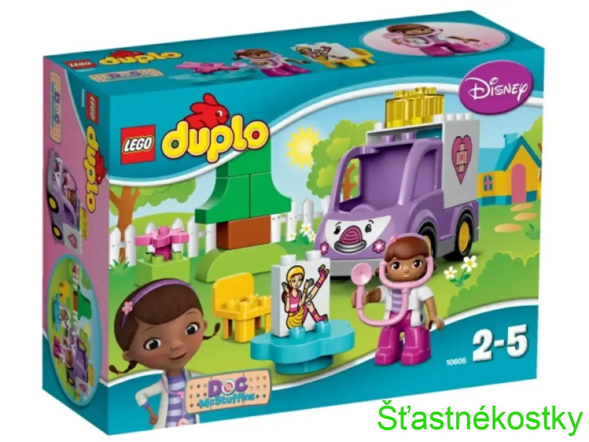 LEGO® DUPLO® 10605 Doktorka Plyšáková Sanitka Rosie