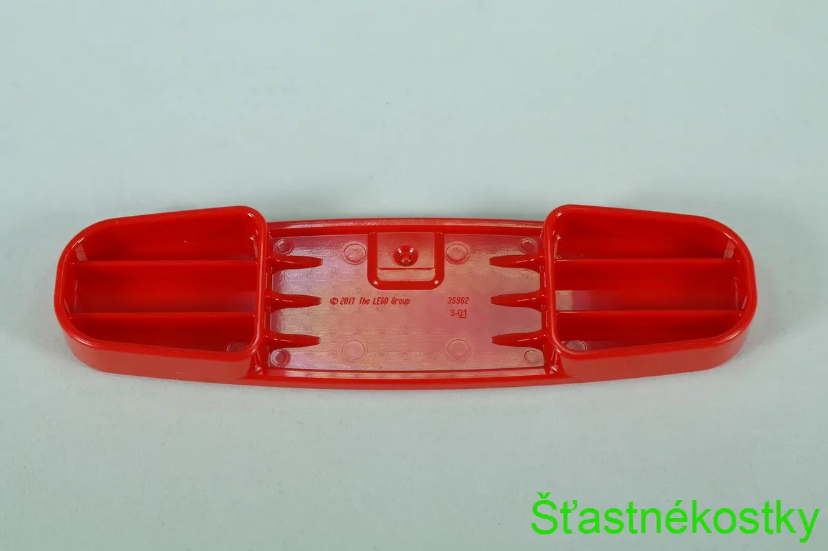 LEGO® DUPLO® akční kostka červená, stopka lokomotivy