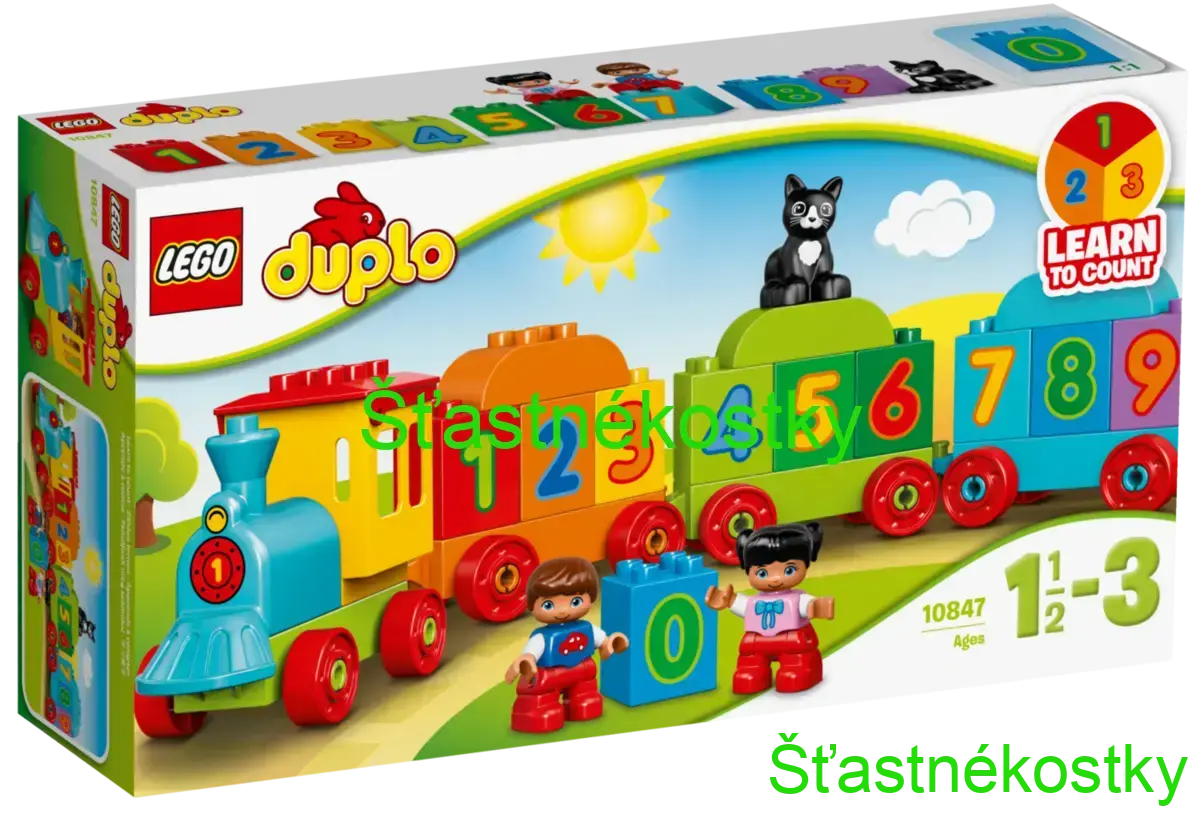 LEGO® DUPLO® 10847 Vláček s čísly