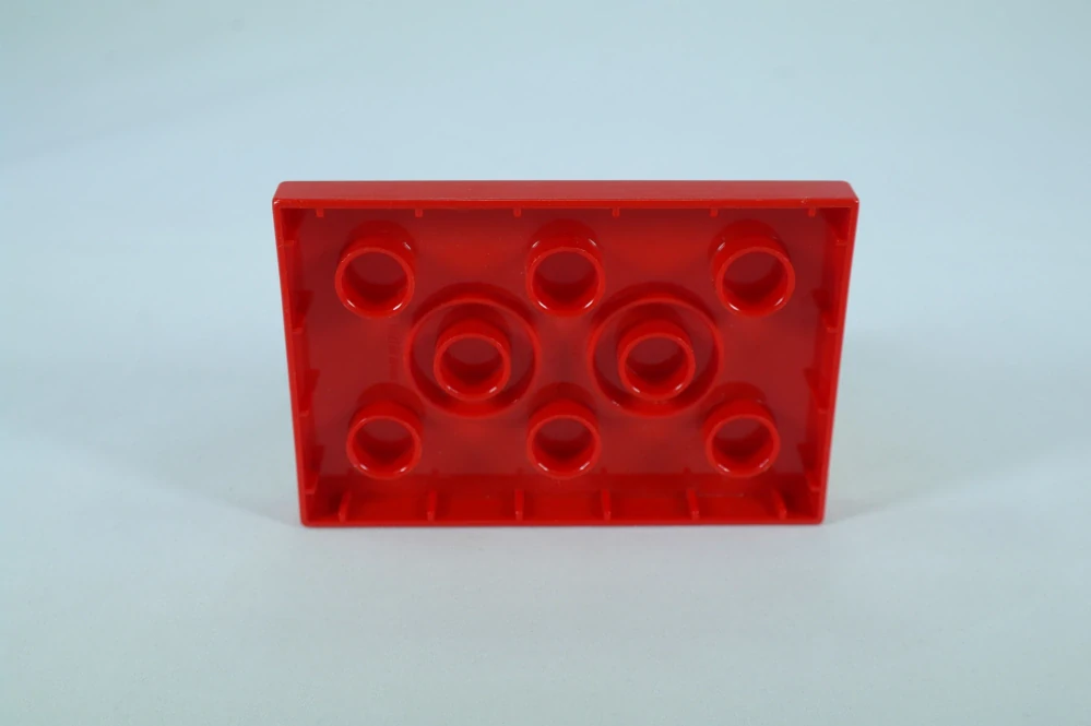 LEGO® DUPLO® deska, dlaždice 4x6 - červená