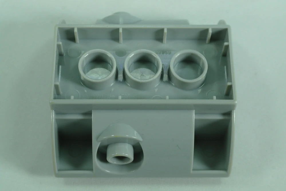 LEGO® DUPLO® kontejnerová nádrž, spodní část - světle modravě šedá