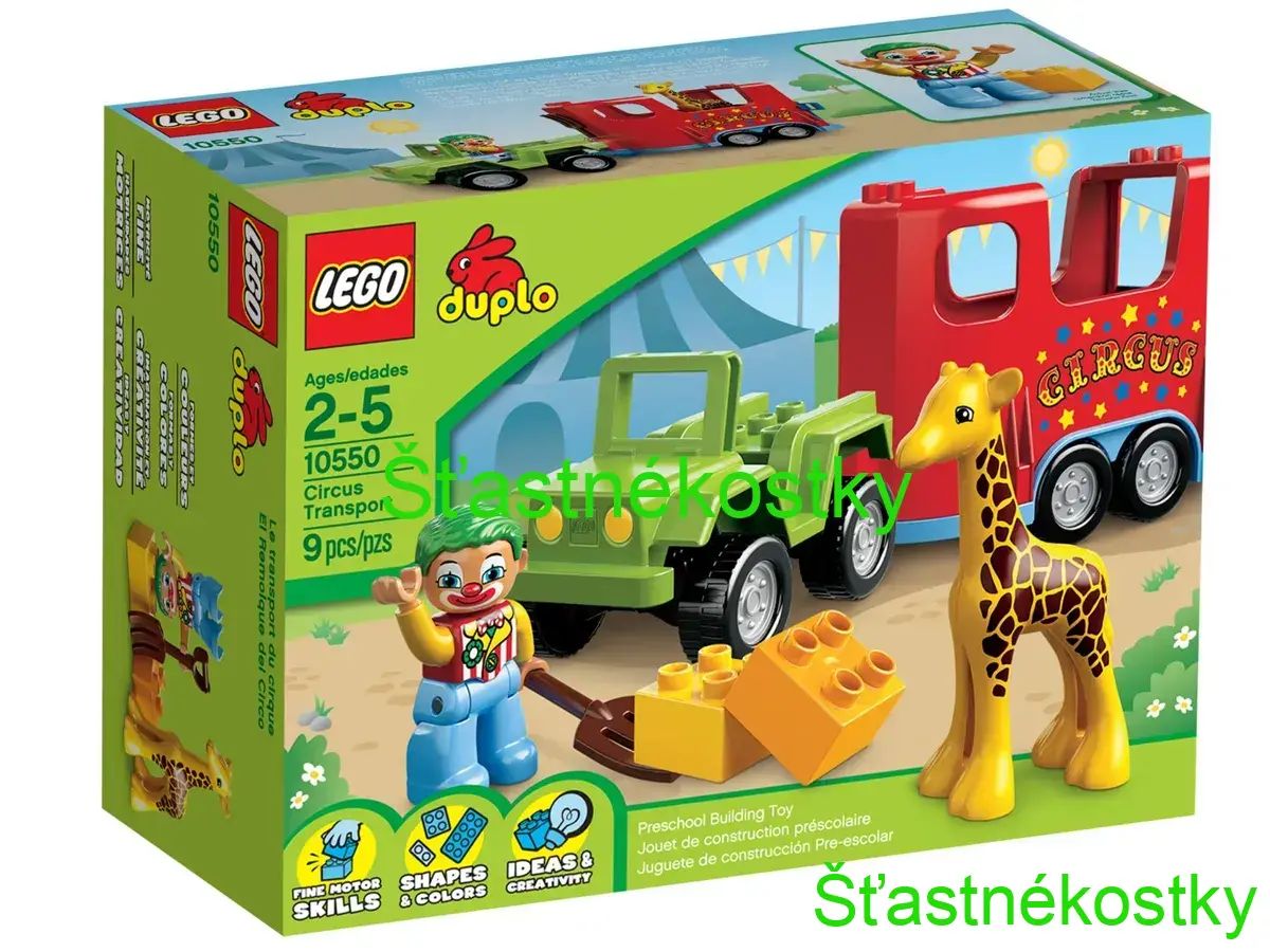 LEGO® DUPLO® 10550 Cirkus na cestách