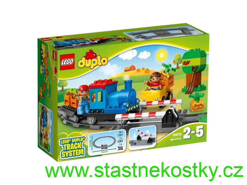 LEGO® DUPLO® 10810 Vláček s přejezdem