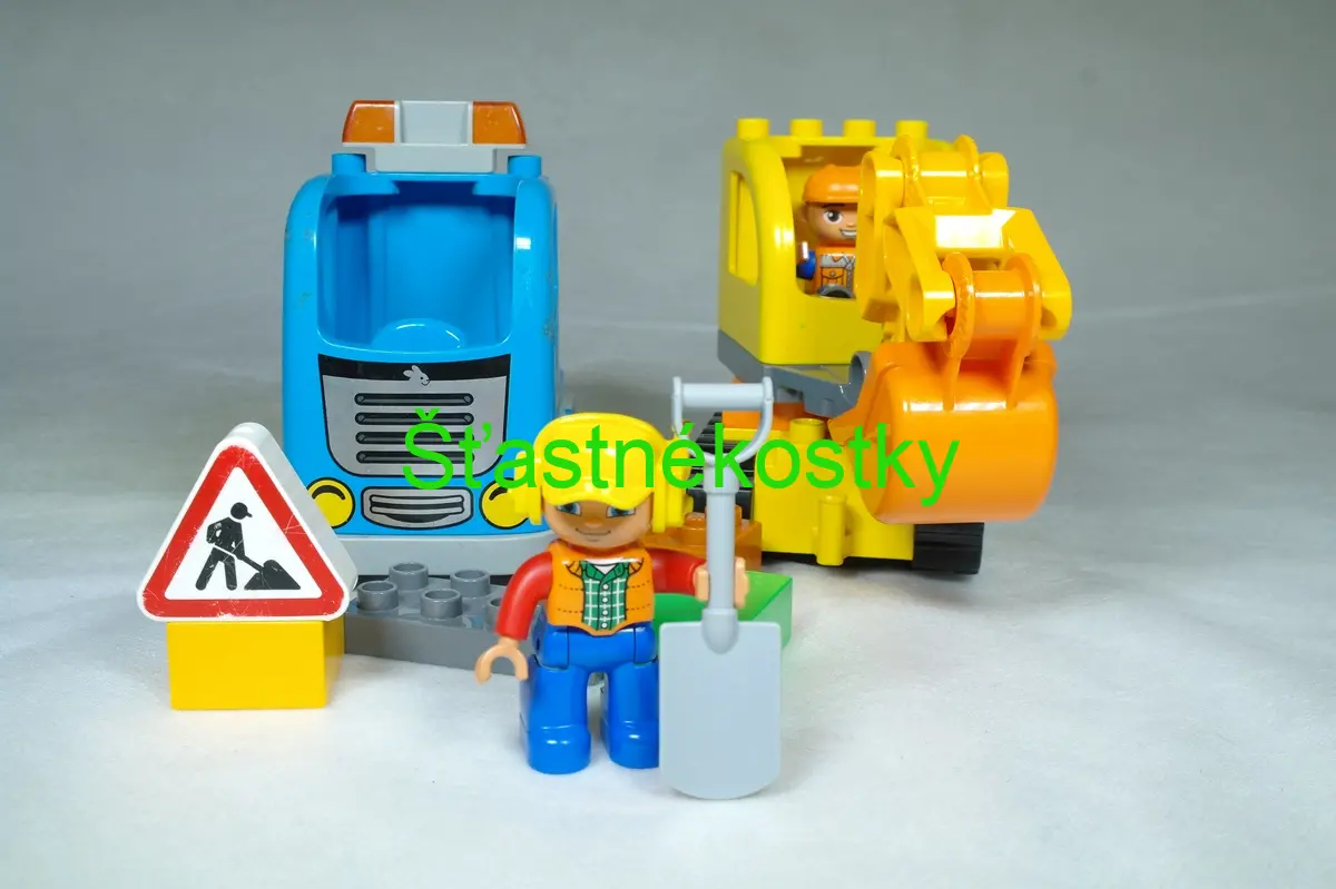 LEGO® DUPLO® 10812 Pásový bagr a náklaďák