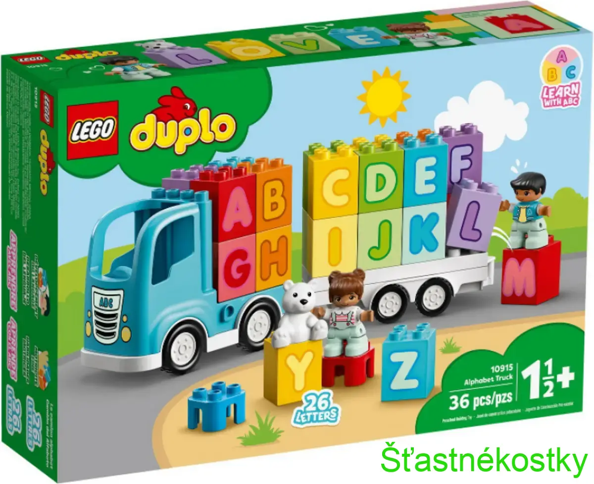 LEGO® DUPLO® 10915 Náklaďák s abecedou