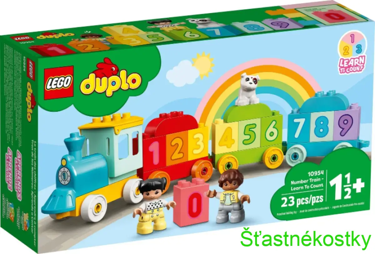 LEGO® DUPLO® 10954 Vláček s čísly Učíme se počítat