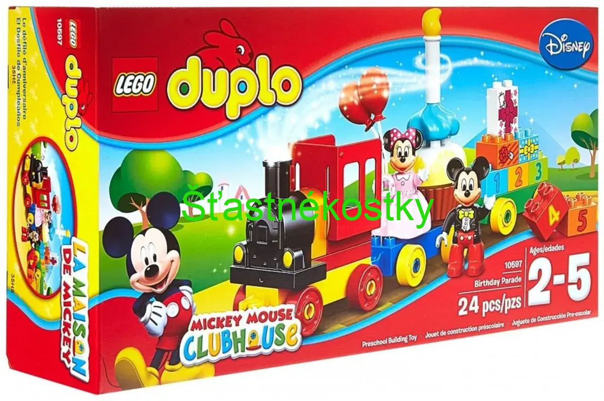 LEGO® DUPLO® 10597 Narozeninový průvod Mickeyho a Minnie